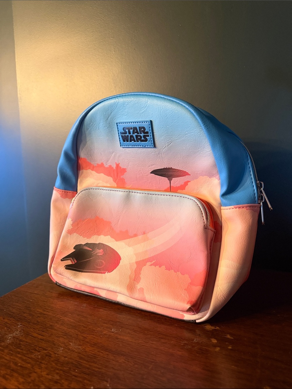Star Wars Blue & Pink Ombre Mini Backpack